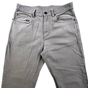 Genteal Chino Pants Mens 30x30 (Fits 30x29) Gray Performance Casual Comfort